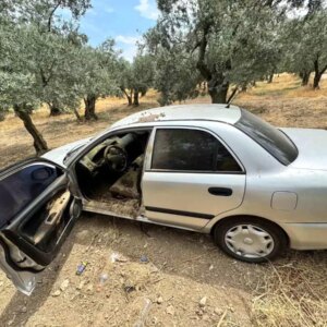 calinan arac zeytin tarlasinda bulundu 2ea3pfLK