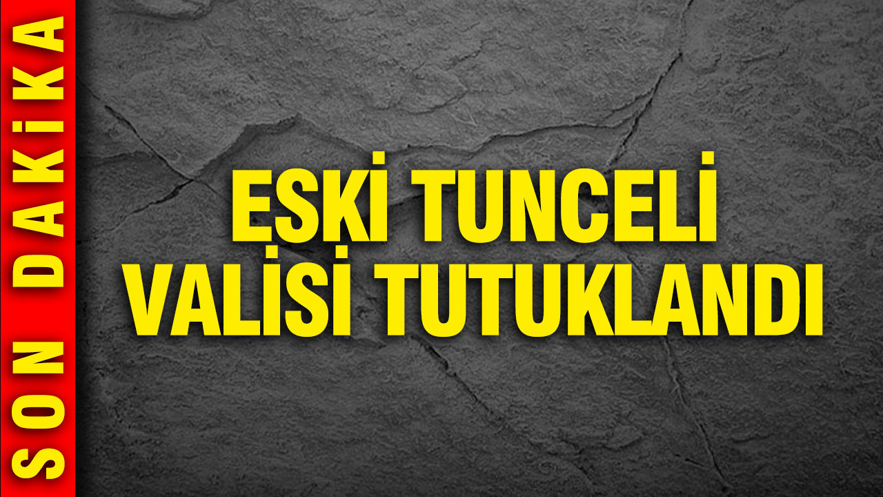 Gülistan Doku Davası: Eski Tunceli Valisi Tuncay Sonel Tutuklandı