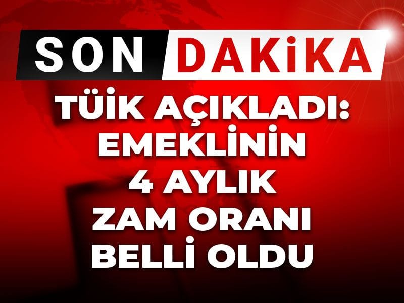 Emeklilere Temmuz Zammı İçin Beklenen Oran: TÜİK Sonuçları Açıklandı